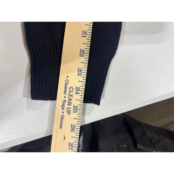 J.Crew 100% Lambswool Shawl Collar Cardigan Sweater Navy Blue Men’s Lg
Heritage - Picture 6 of 7